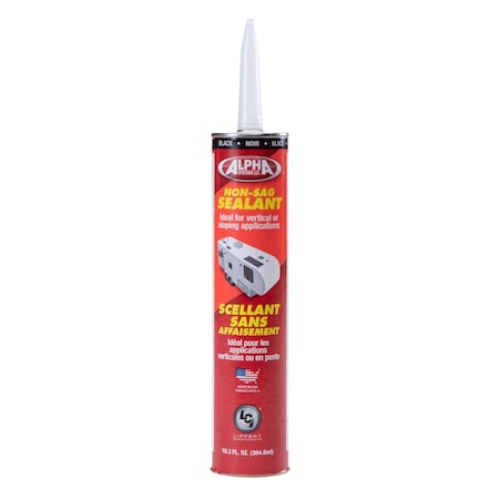 Lippert 1010 BLACK UPC NON-SAG SEALANT - 10.3 OZ TUBE 862158